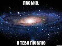 ласько. я тебя люблю