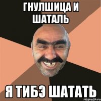 гнулшица и шаталь я тибэ шатать