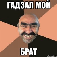 гадзал мой брат