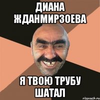 диана жданмирзоева я твою трубу шатал