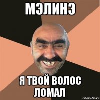 мэлинэ я твой волос ломал