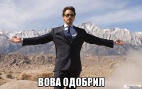  вова одобрил