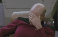 Создать мем Капитан Пикар facepalm ММ
