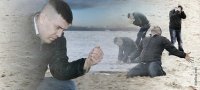 Создать мем жизнь боль