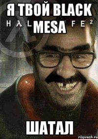 я твой black mesa шатал