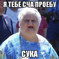 я тебе сча проебу сука