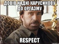 довів надю карусикову до оргазму respect