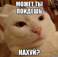 может ты пойдешь нахуй?