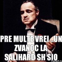 pre multe vrei ..un zvanoc la salihard sh sio