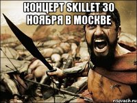 концерт skillet 30 ноября в москве 