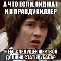 а что если, ниджат и в правду киллер и его следущей жертвой должна стать рубаба?