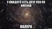 у каждого есть друг лох по именни валера