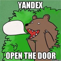 yandex open the door