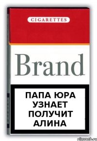 папа юра узнает получит алина