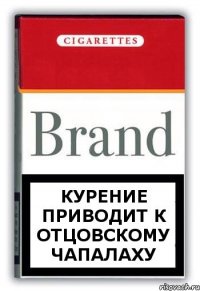 курение приводит к отцовскому чапалаху