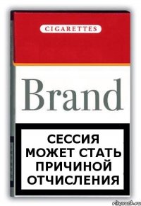 СЕССИЯ МОЖЕТ СТАТЬ ПРИЧИНОЙ ОТЧИСЛЕНИЯ