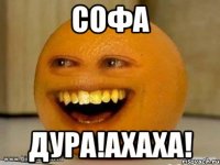 софа дура!ахаха!