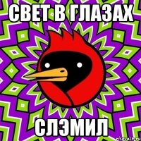 свет в глазах слэмил