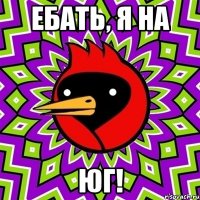ебать, я на юг!