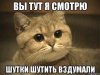 вы тут я смотрю шутки шутить вздумали