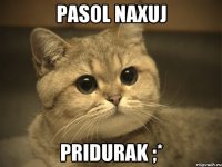 pasol naxuj pridurak ;*