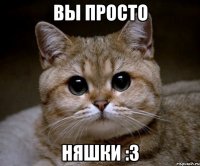 вы просто няшки :3