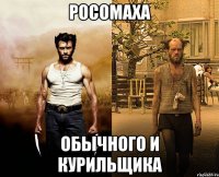 росомаха обычного и курильщика