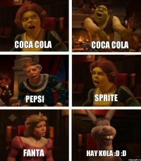 Coca Cola Pepsi Fanta Coca Cola Sprite Hay Kola :D :D