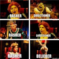 RASHER DIRECTIONER RASHER DIRECTIONER RASHER BELIEBER