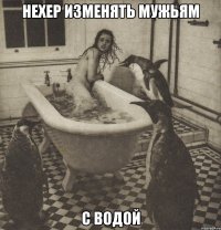 нехер изменять мужьям с водой