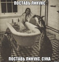 поставь линукс поставь линукс, сука