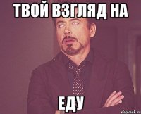 твой взгляд на еду