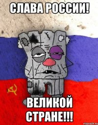 слава россии! великой стране!!!