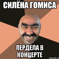 силёна гомиса пердела в концерте