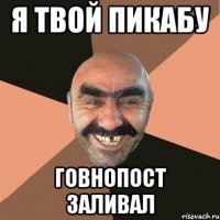 я твой пикабу говнопост заливал