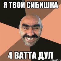 я твой сибишка 4 ватта дул