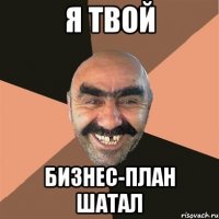 я твой бизнес-план шатал