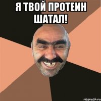 я твой протеин шатал! 