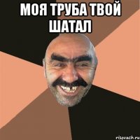 моя труба твой шатал 