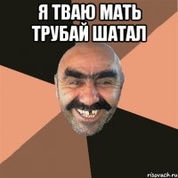 я тваю мать трубай шатал 
