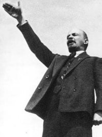 Создать мем   Ленин указывает путь
