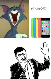 Создать мем Про Iphone 5c