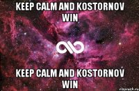 keep calm and kostornov win keep calm and kostornov win