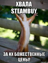 хвала steambuy за их божественные цены!