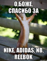 о,боже, спасибо за nike, adidas, nb, reebok