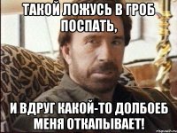 такой ложусь в гроб поспать, и вдруг какой-то долбоеб меня откапывает!