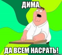 дима, да всем насрать!