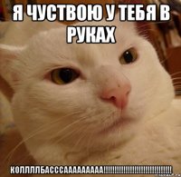 я чуствою у тебя в руках коллллбасссааааааааа!!!
