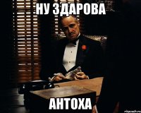 ну здарова антоха