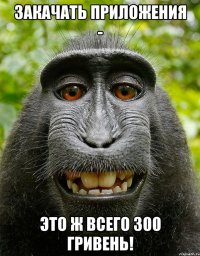 закачать приложения - это ж всего 300 гривень!